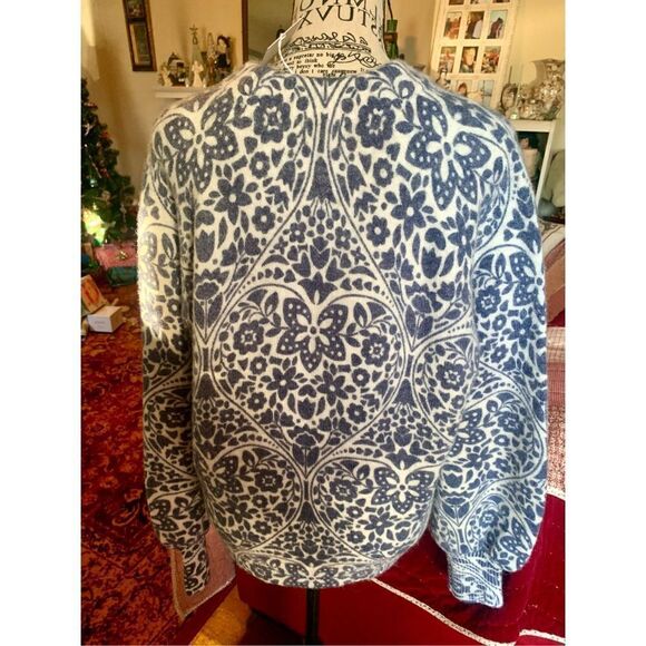 Boden Blouson Sleeve Fluffy Wool & Alpaca-Blend Sweater NWT - Picture 5 of 6